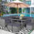 9 - Person Patio Conversation Set with Cushions-1368862506