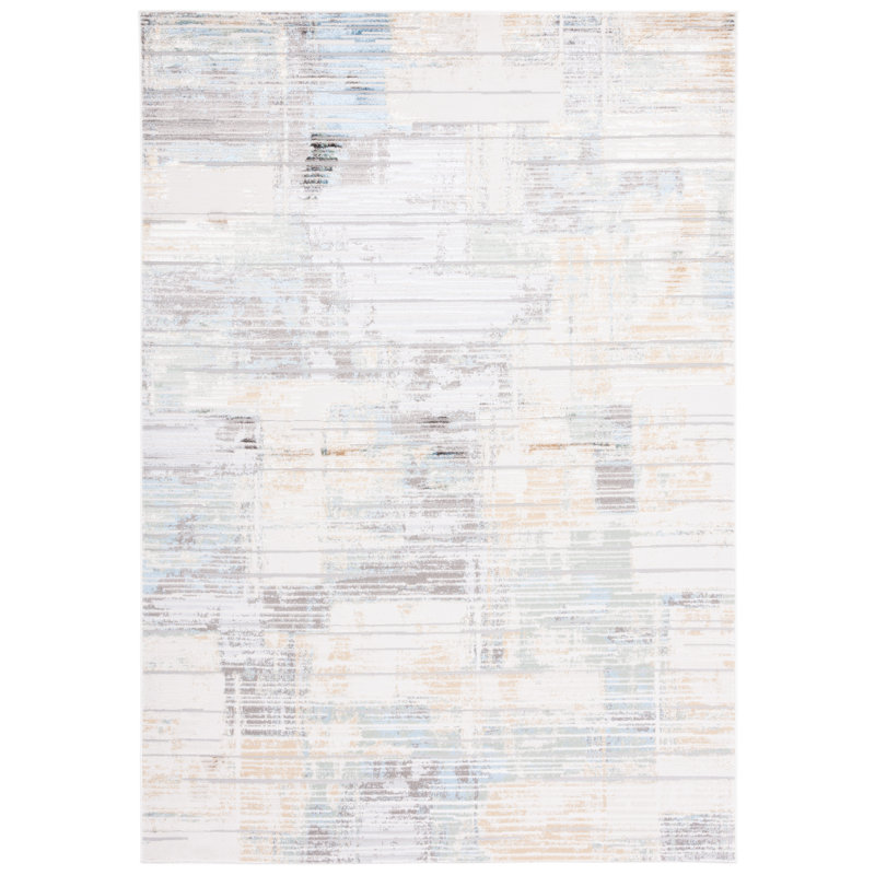 Bel Air Performance Abstract Rug, Rectangle 9' x 12'