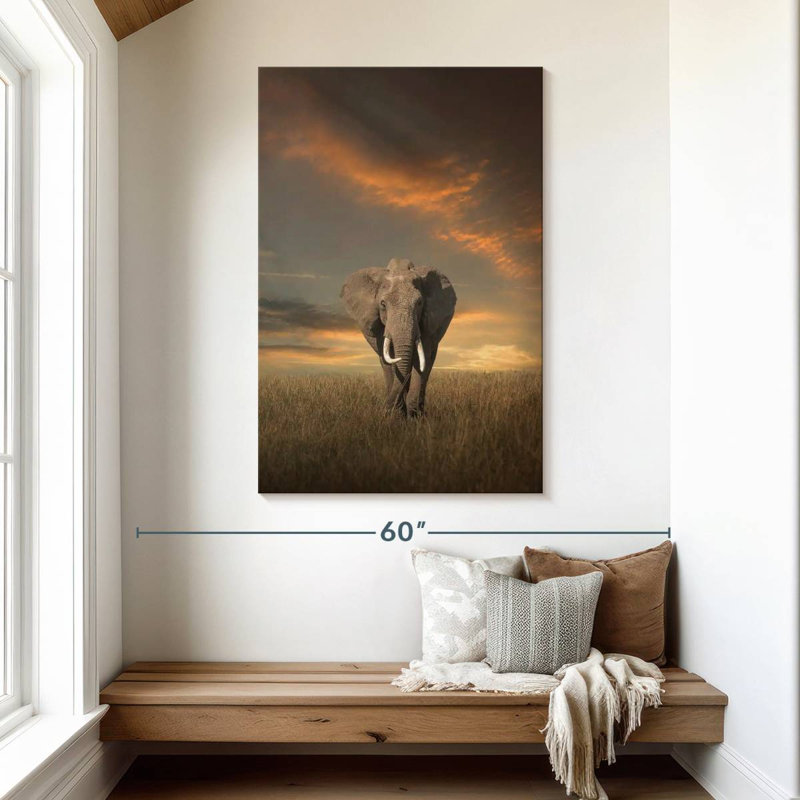 Brampt Savanna Mammoth, 48" H x 32" W