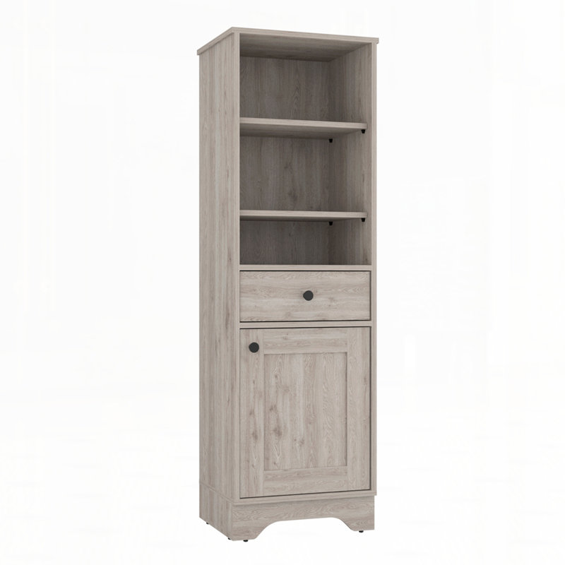 Freestanding Bathroom Storage Cabinet, Gray