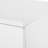 White 5-Drawer Dresser with Wheels, 29.5″ Wide-1274206040