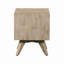 Table de chevet 2 tiroirs Baly Acacia