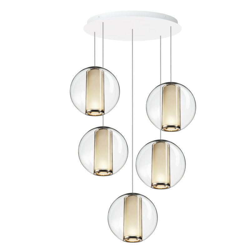 Bel Occhio Chandelier, White