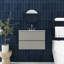 30 po Meuble-lavabo mural avec lavabo en céramique intégré-1883032296