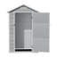 4X3FT Apex Roof Garden Shed Outdoor Storage House