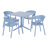 4-Person Outdoor Square Dining Set-1017015227