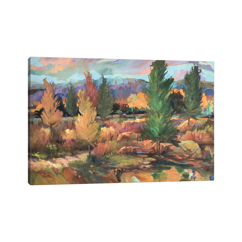 Teller County Eastern Oklahoma 1 Piece Wall Art on Canvas, 20.32 cm H x 30.48 cm W x 1.905 cm D, Does Not Apply