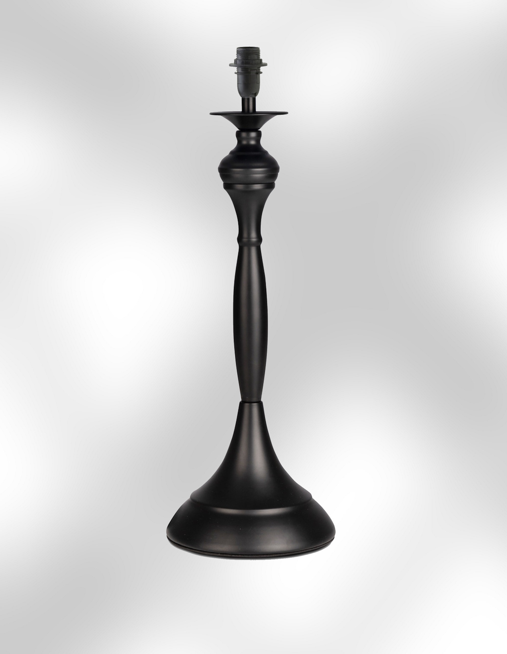 ClassicLiving Antibes 55cm Metal Candlestick Style Table Lamp Base Only ...