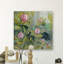 « protea catching rain », peinture sur toile tendue-898133546