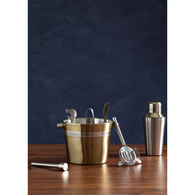 Aidan Stainless Steel Ashtray, Brass