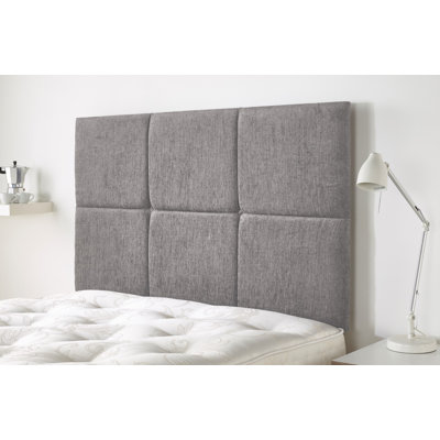 Upholstered Velvet Panel Headboard