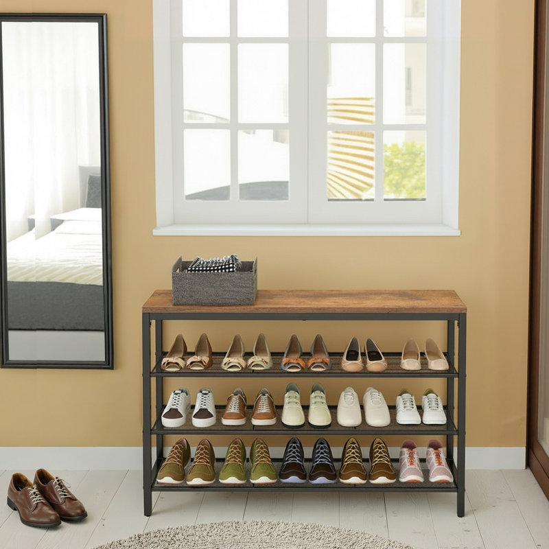 Shoe Rack, 72 cm H x 100cm W x 30cm D