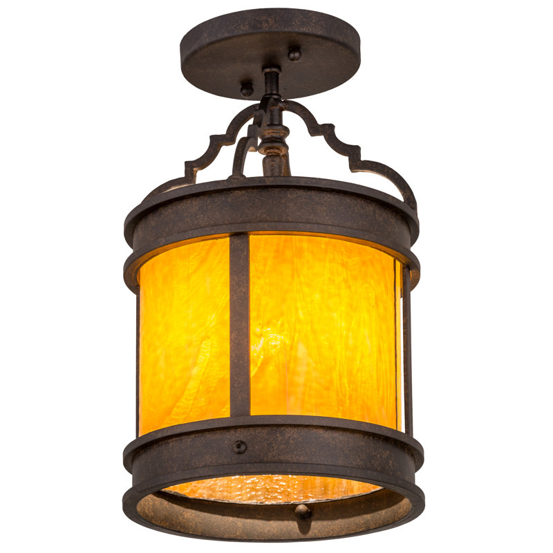 1 - Light Semi Flush Mount