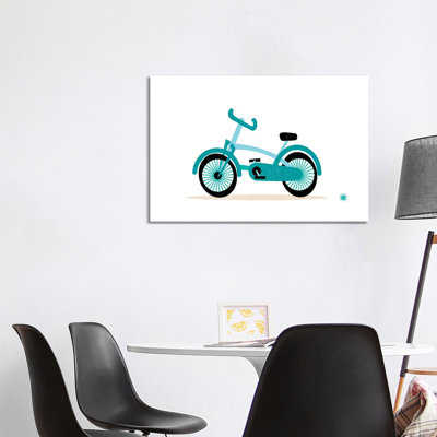 Bicycle 1 Piece Wrapped Canvas Wall Art