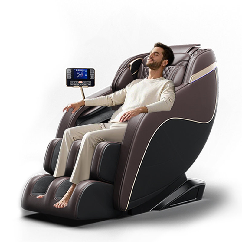 Advanced Zero Gravity Massage Chair With Multiple Functions For Ultimate Relaxation, Brown