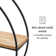 Aberdeen 3 Piece Circle Solid Wood Wall Mounted Shelf