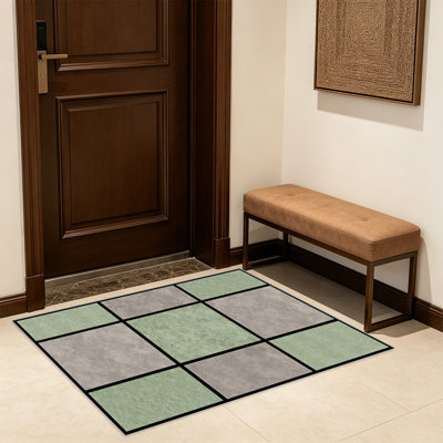 Sage Taupe Speckled   area rugs for Living Room, Soft and Comfortable, Suitable for all seasons, easy to maintain, machine washable Indoor floor mat, Under Table Farmhouse suitable for Bedroom, Dining Room, Study,  Balcony, Home Decor Patio