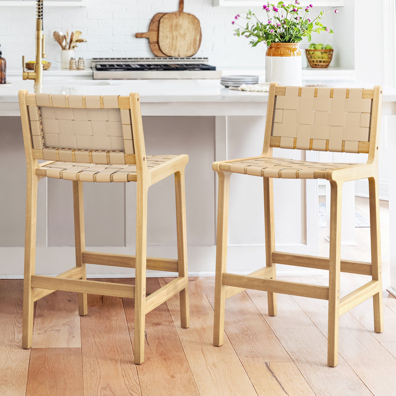 Tabouret Bochini, Noir, Tabouret de comptoir (siège d’une hauteur de 24