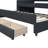Grey Twin-Size Daybed With Trundle And Drawer Box - Stable Fashionable Upholstered Twin Drawers Strong Construction-74003556