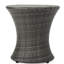 Table d'appoint d'extérieur grise H 19,56 po-124548221-124548220