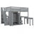 Loft Bed With Stairs, Bookshelf, Drawers, Desk & Wardrobe – Space-Saving Multifunctional Furniture For Kids & Teens-171192005-171192003