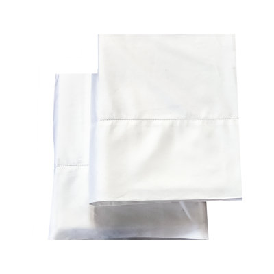 Belle Epoque Supima Cotton Support Pillow Case Pair White 31"x40"