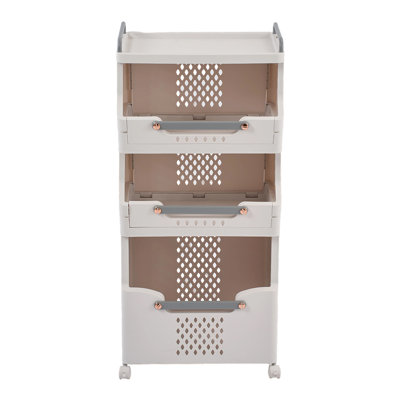 Plastic / Acrylic Freestanding Bathroom Shelves