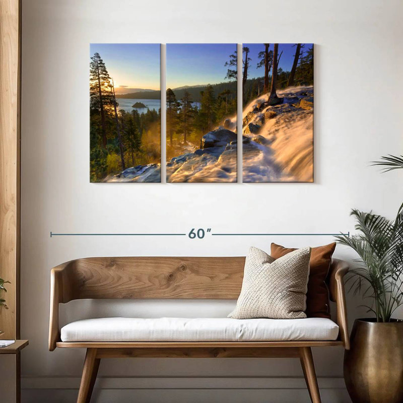 Cascade Alvord, H 28 po x l 45 po