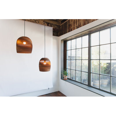 Scraplights Bell 10 Pendant Natural