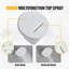 Thermostatic Complete Rainfall Shower System with Rough in-Valve-90878906