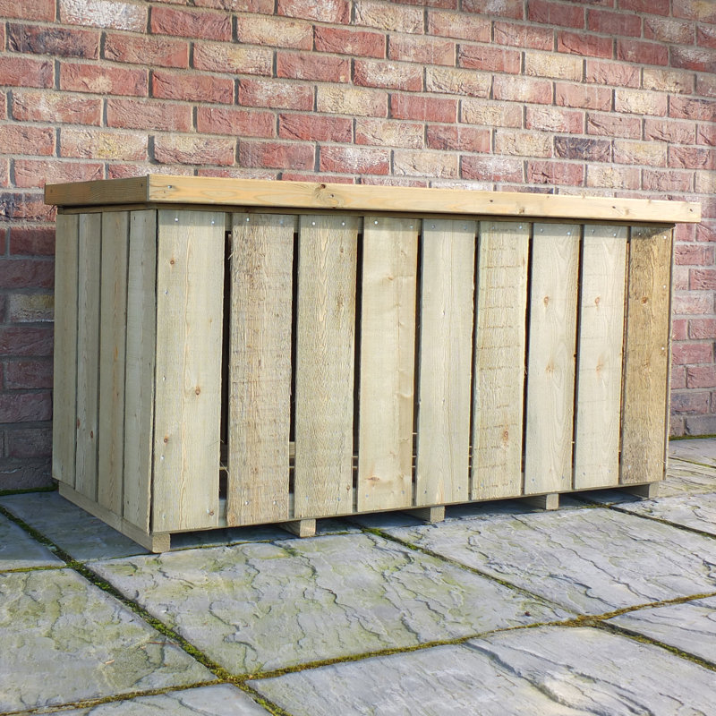 127cm W x 56cm D Wood Log Store