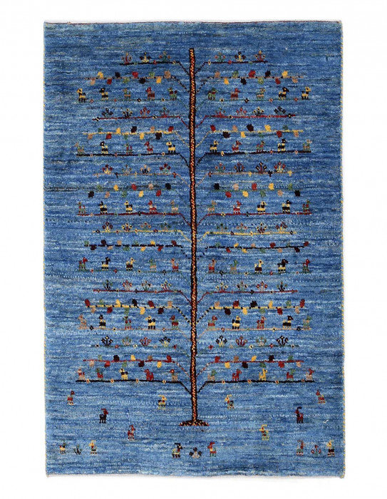Tapis unique en laine 2 pi 3 po x 3 pi 5 po Donellan