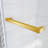 Frameless Sliding Shower Glass Door 56-60 In.W X 76 In. H