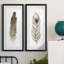 Cadre photo, ensemble de peintures sur papier