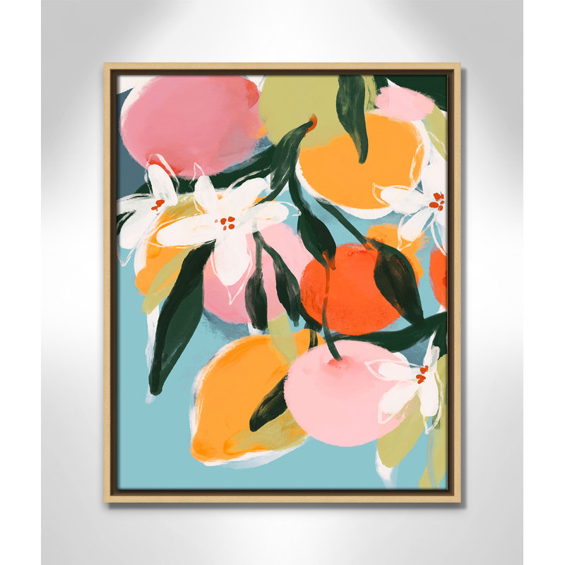 «Fruit Summer I Print» par Treechild, H 21,5 po x l 17,5 po, Flotteur naturel
