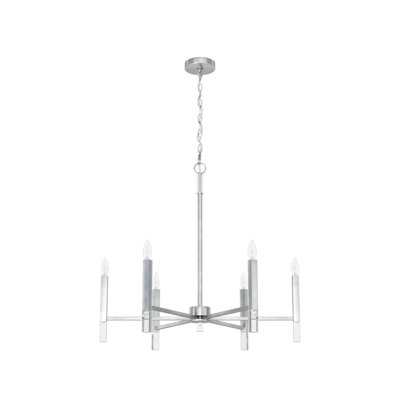 Luminaire lustre 6 lumières Hunter Sunjai