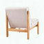 Fauteuil d'appoint Fluffy Shearling, structure en bois massif naturel-1532100722-1532100720