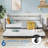 Twin Size Metal Daybed With Trundle Premium Steel Slat Support Multifunctional Platform Bed Frame For Bedroom Living Room Guest Room-1932935758