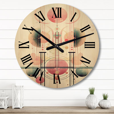 Warrendale Solid Wood Wall Clock