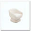 Chaise pivotante Boucle, structure en bois massif