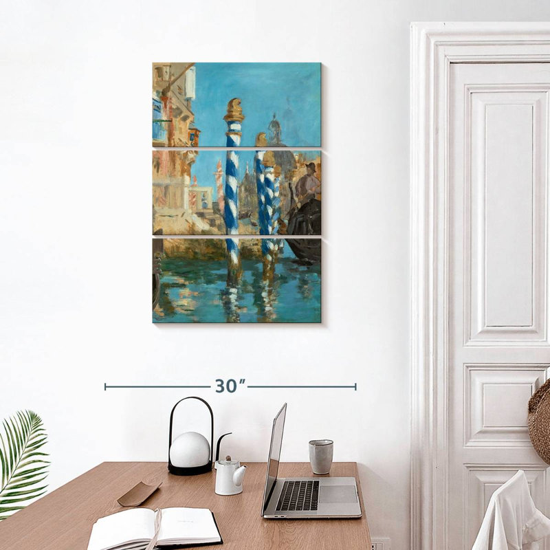 Masam Grand Canal, 1874, H 32 po x l 20 po