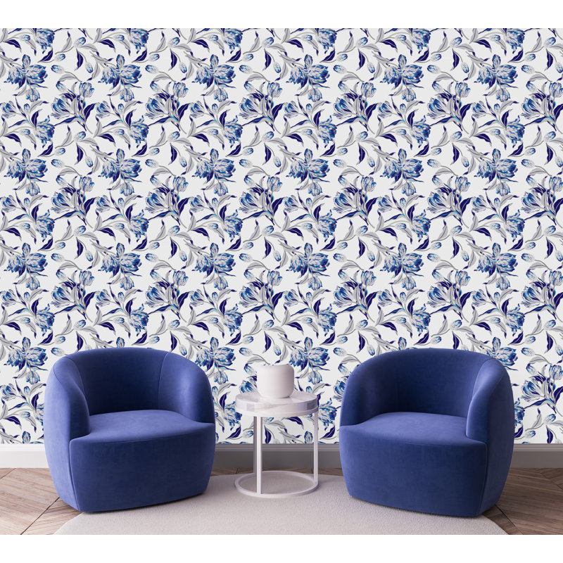 Carreau de papier peint l 25 po, L 2,09 pi x L 10,42 pi