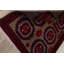 Tapis décoratif en laine de conception unique noué à la main new age balouch brun 3 pi 4 po x 5 pi 4 po