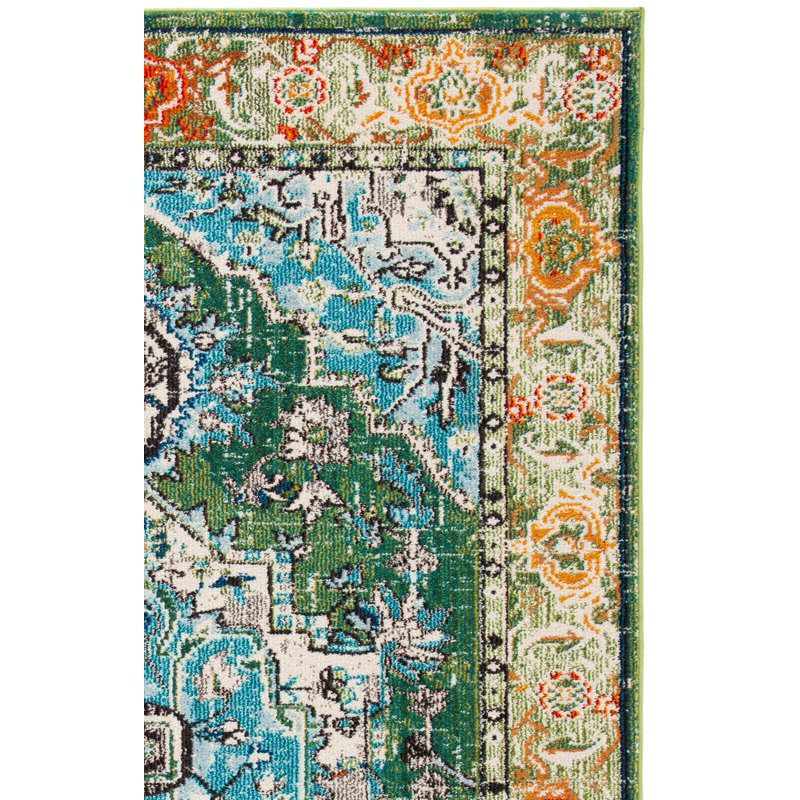 Tapis oriental Josephville Performance, Tapis de couloir 2 pi 2 po x 8 pi