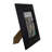 10" Distressed Finish Rectangular 5" x 7" Photo Picture Frame - Black