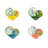 Eze Sur Mer 12 Piece Porcelain Dinnerware Set - Service for 4