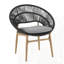 Ensemble de 2 chaises d'extérieur en osier-26088296