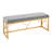 Lopez Velvet Upholstered Bench-1566407355