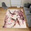 Tapis pêche / mauve / ivoire-60605569