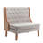 Adeele 44'' Reception Loveseat-1942178125